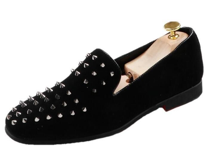 black rivet shoes