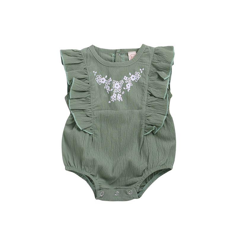Summer Infant Baby Boy Clothes Sleeveless Romper Jumpsuit One-Pieces Outfit Set
