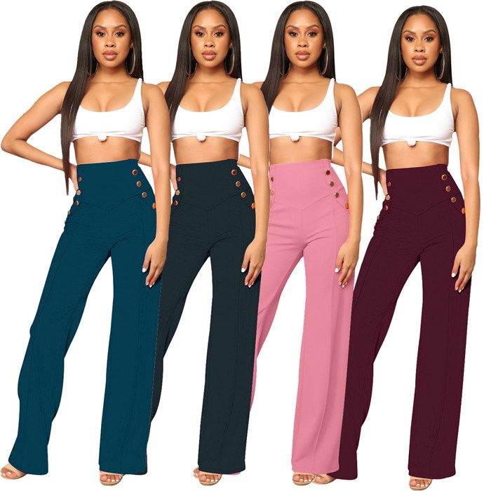 pantalones flojos de mujer