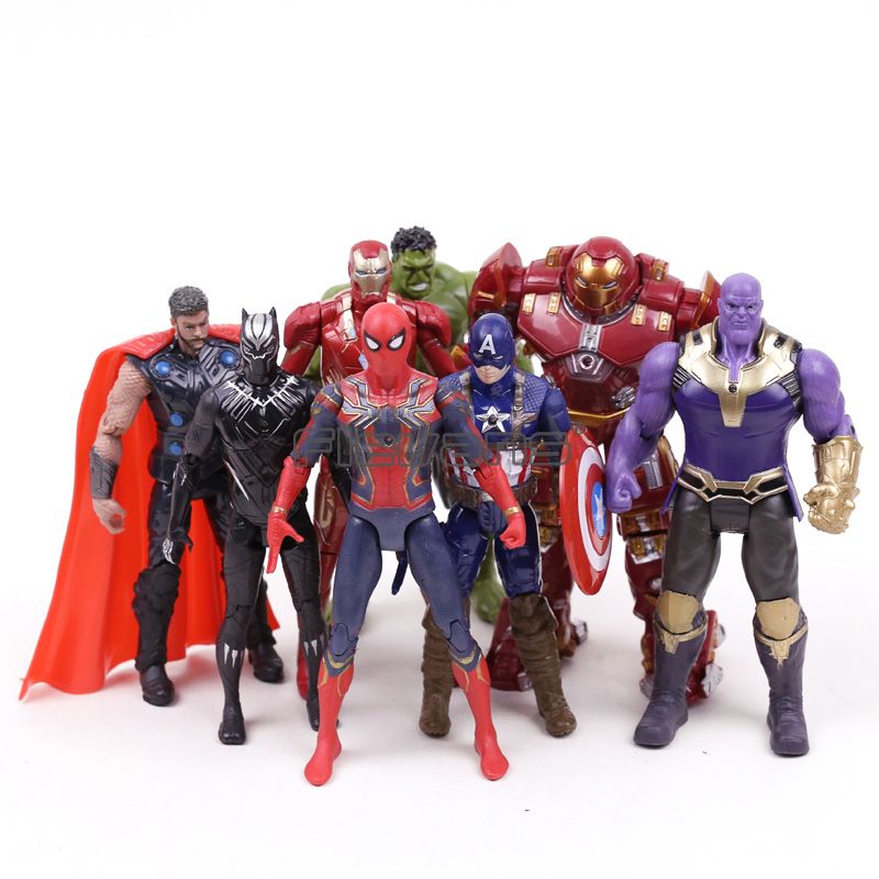 avengers infinity war action figure set