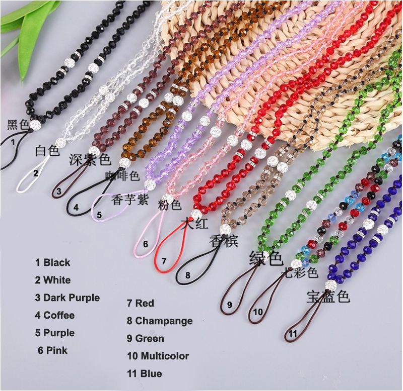 Satin Al Moda Kristal Cep Telefonu Boyun Askisi Yapay Cep Telefonu Kristal Asmak Ipi Telefon Charms Halat Evrensel El Yapimi Tl6 78 Dhgate Comda