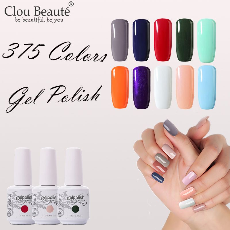 Satin Al Dogal Kalici Clou Beaute 15ml Renkli Jel Oje Seti Gelismis Manikur Jel Sanat Oje Astar Ve Son Kat Uzun Tl202 93 Dhgate Comda