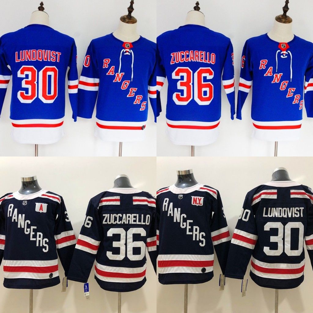 new york rangers lundqvist youth jersey
