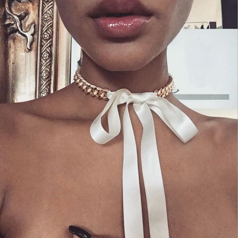 long tie choker