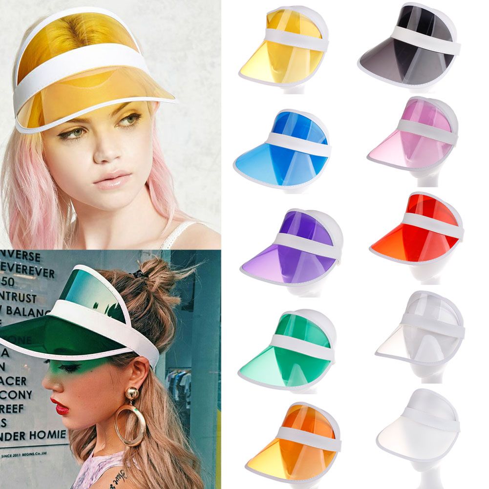 Visors Unisex Neon Visor Hat Headband 