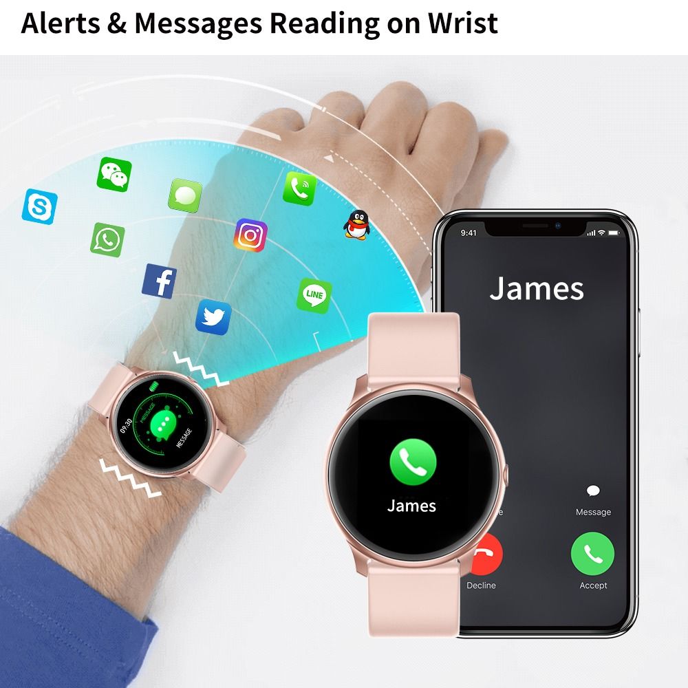 Suministro Al Por Mayor Smartwatch De La Pantalla Táctil Completa De La  Pantalla Táctil Completa De KW19 Pro Actualizada Para IOS Y Android De  Sp_mountainstore, 17,75 € | Es.DHgate.Com