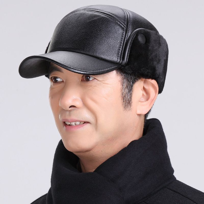 fleece lined baseball cap
