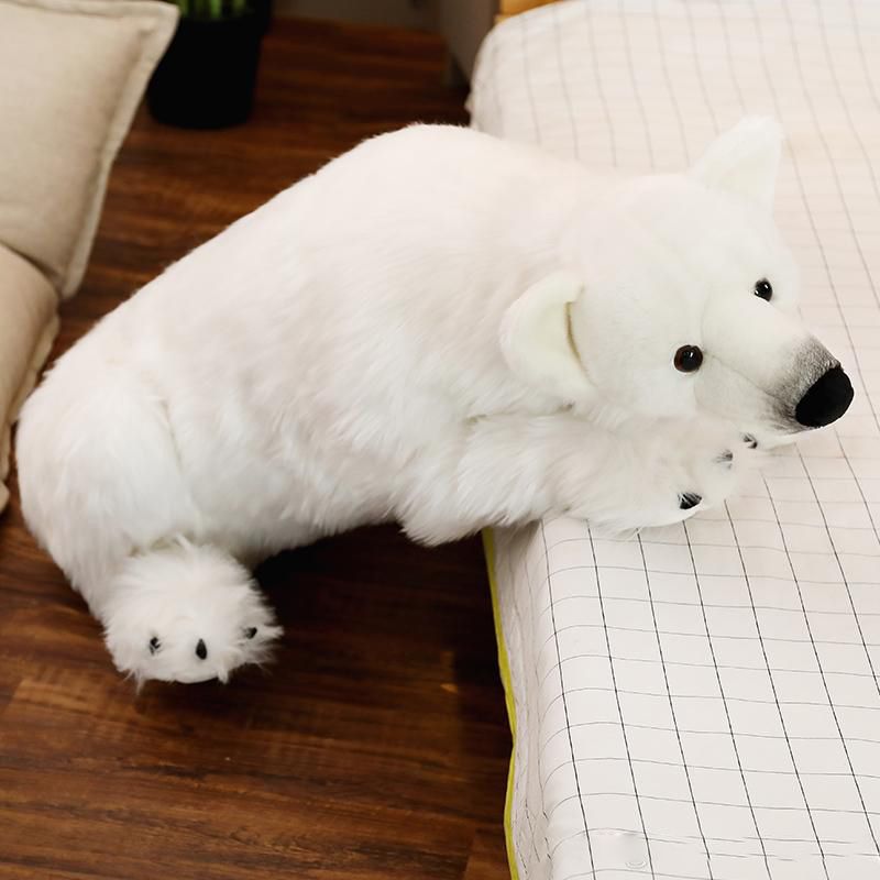 giant polar bear plush