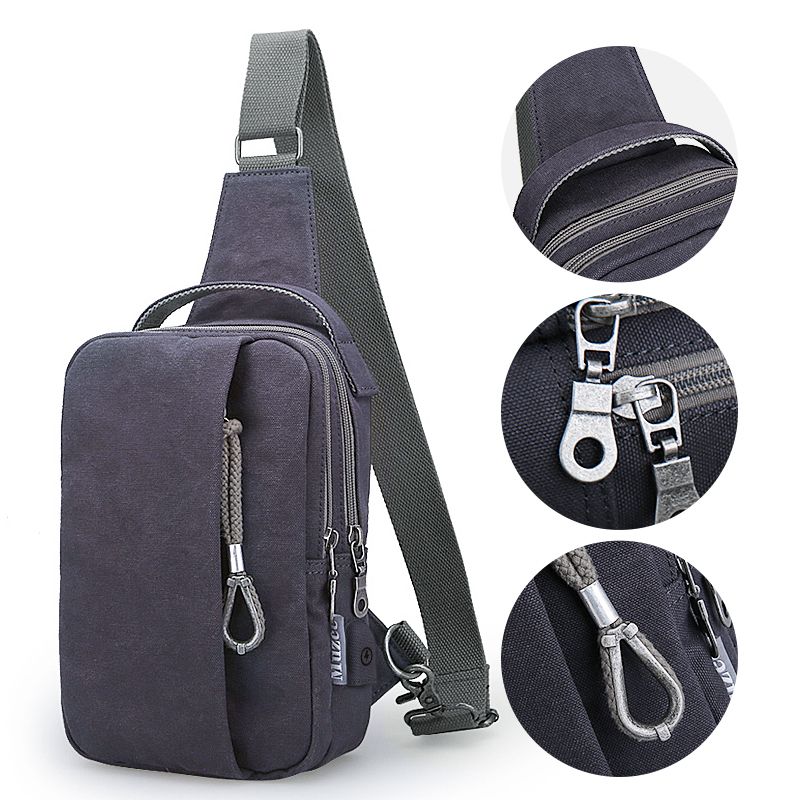 versatile canvas sling bag