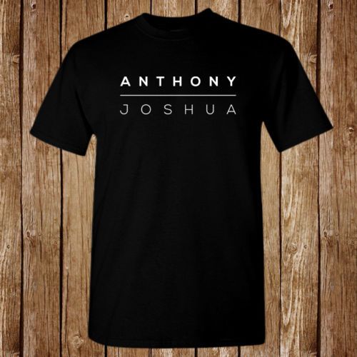 Anthony Joshua Boxinger T Shirt Short Casual Broadcloth Solid O