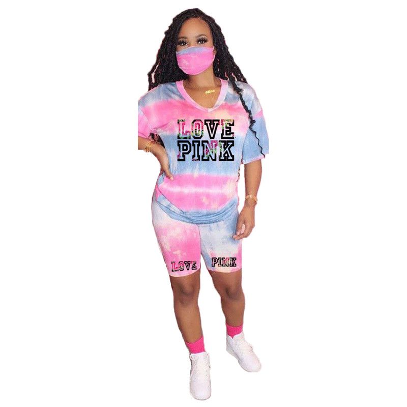 pink and grey sweatsuit