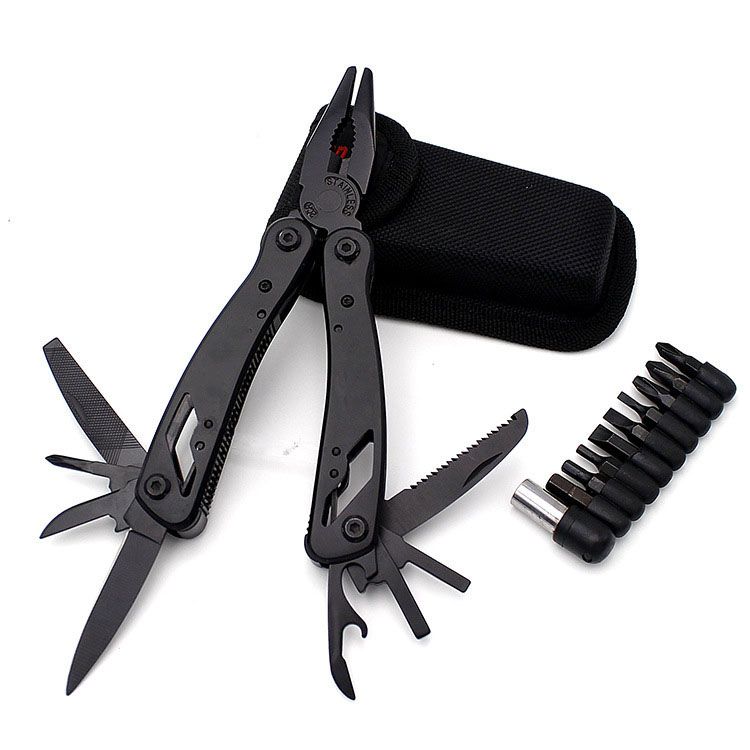 2020 8 In 1 Stainless Steel Multi Tool Pliers Car Rescue Tool Gift