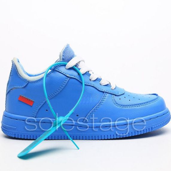 off white shoes red blue yellow black