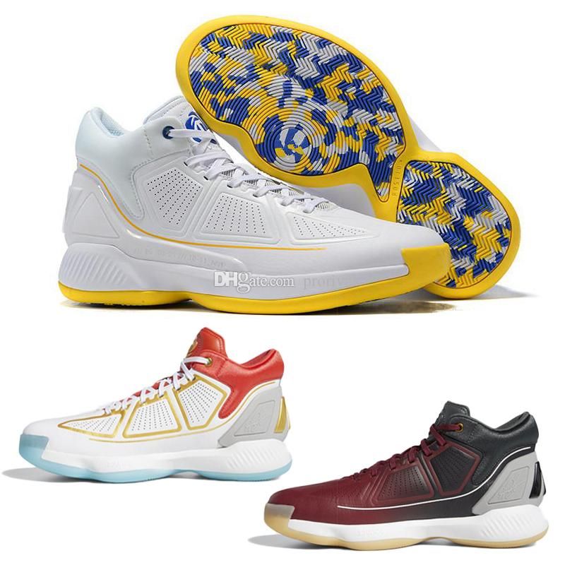 D Rose 10 YR Basketball Shoes White 