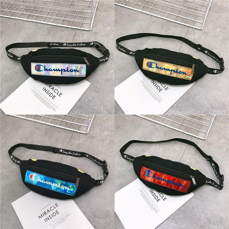 champion fanny pack gray
