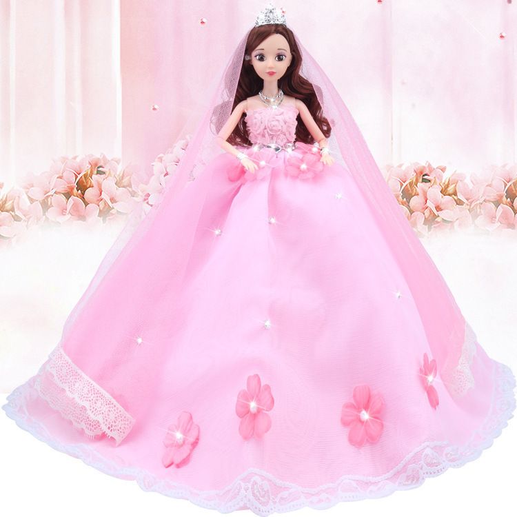 barbie doll pink dress