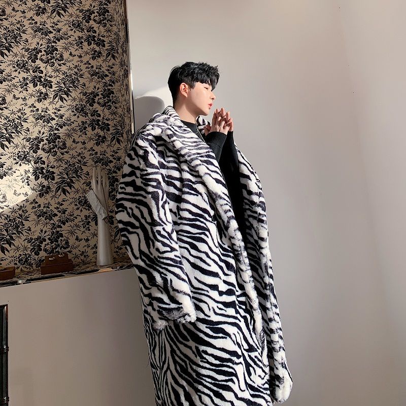zebra print jacket mens