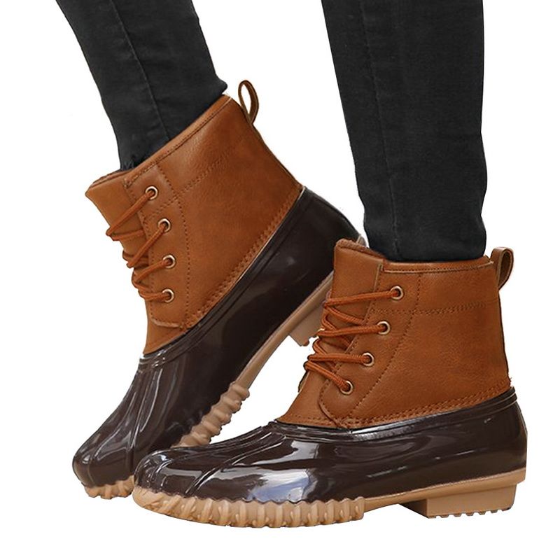 ankle duck boots womens