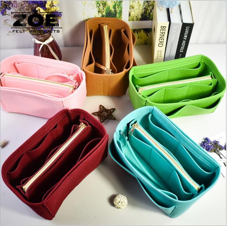felt makeup bag