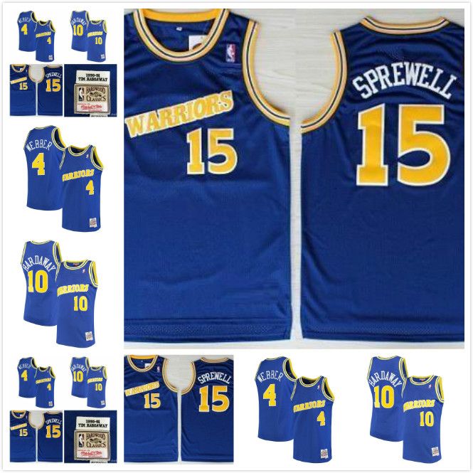 sprewell warriors jersey