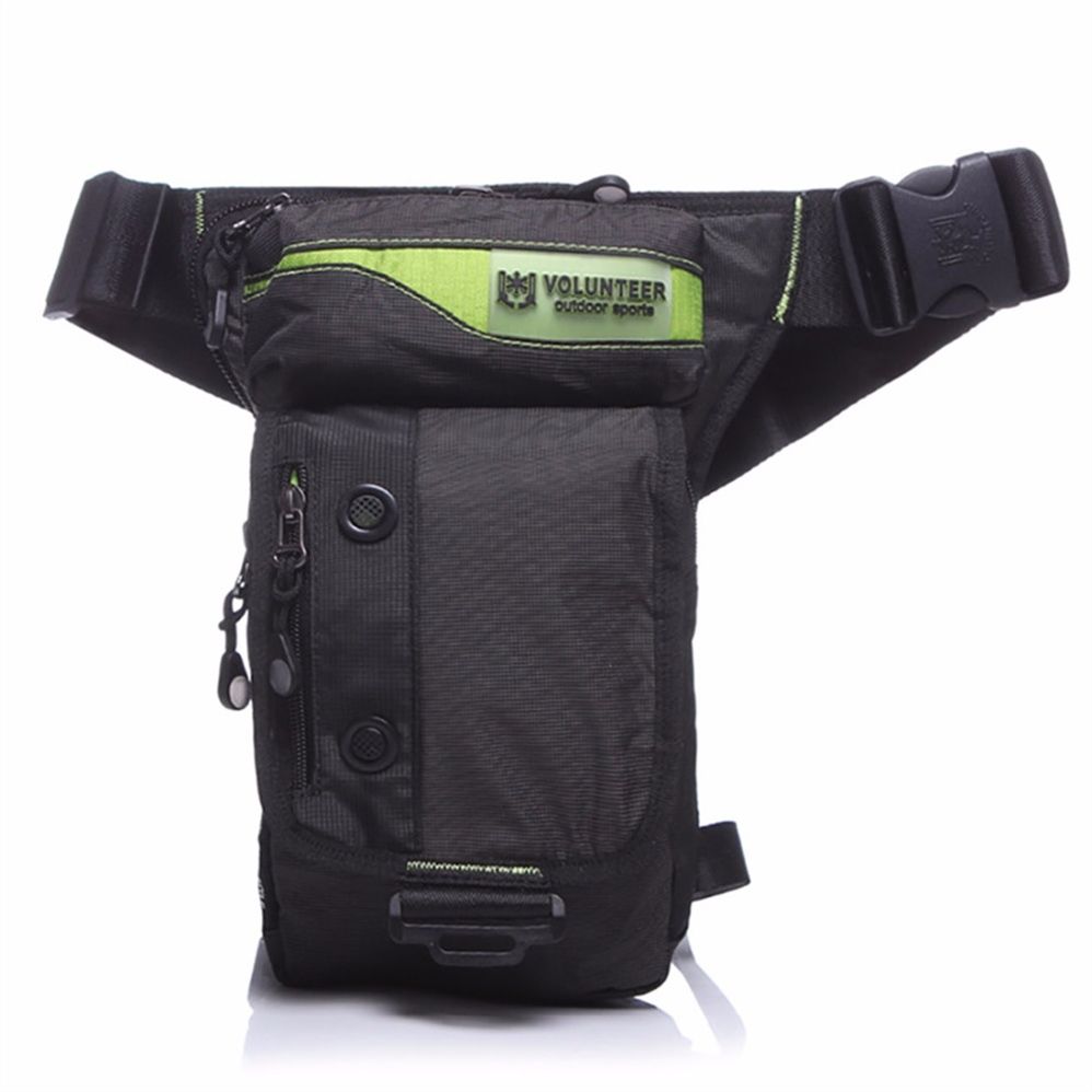 Green 2018 Unisex Outdoor Sport Solid Oxford Cloth Waist Bag Fanny Pack Belt Bag Travel Purse Waist Bag