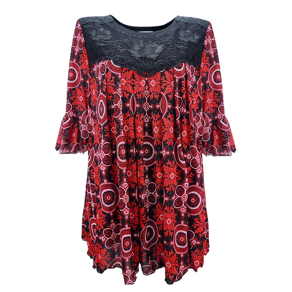 women's plus size holiday tunics