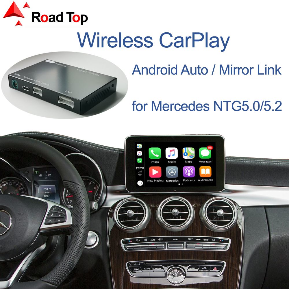 Best Quality Wireless Carplay For Mercedes Benz C Class W205 Glc 2015 2018 With Android Auto Mirror Link Airplay Car Play Functions At Cheap Price Online Other Auto Electronics Dhgate Com
