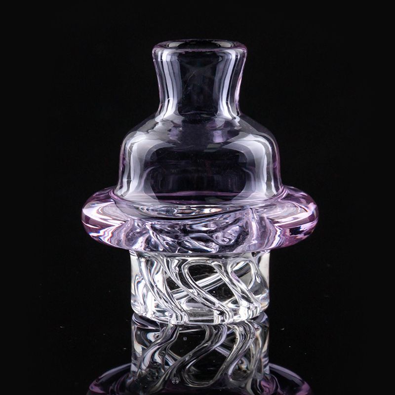 Purple Spinning carb cap