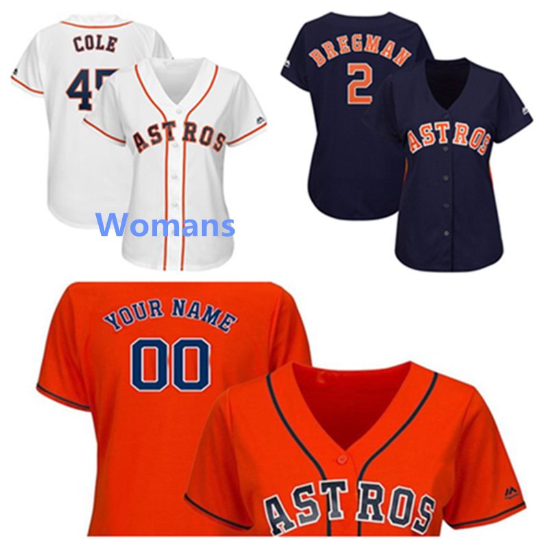 custom women's astros jersey
