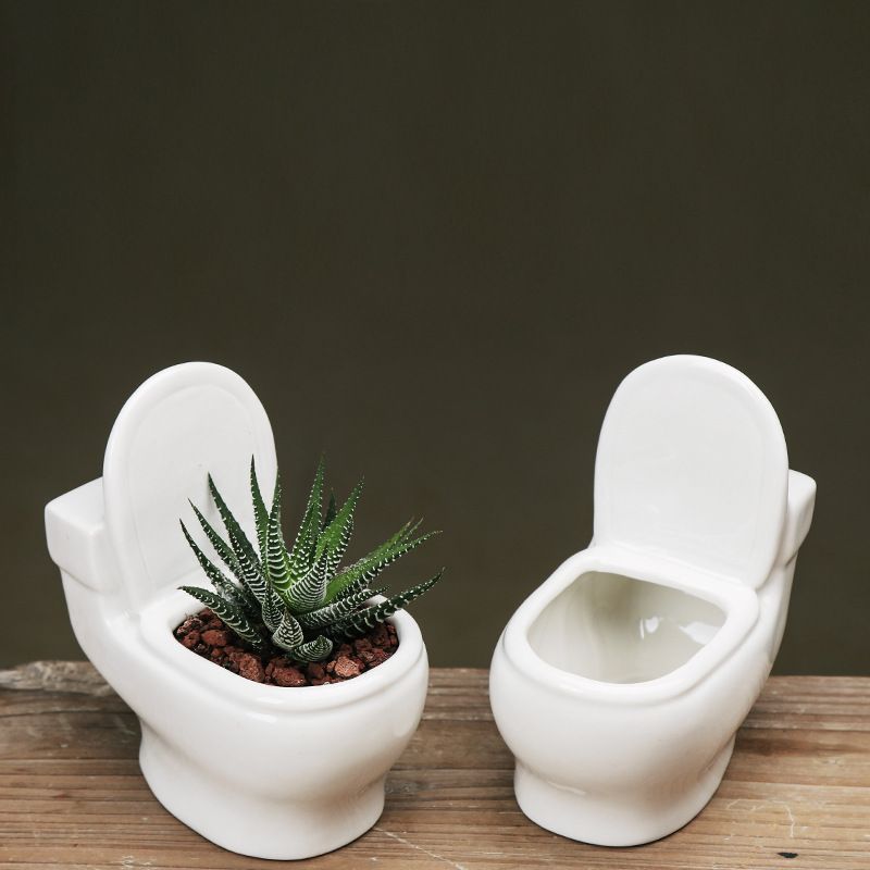 2021 White Succulent Planters Cute Ceramic Planters Green Plant Pots Flowerpot Cactus Planters Office Table Decor Zakka Dhl From Lazymax 0 02 Dhgate Com