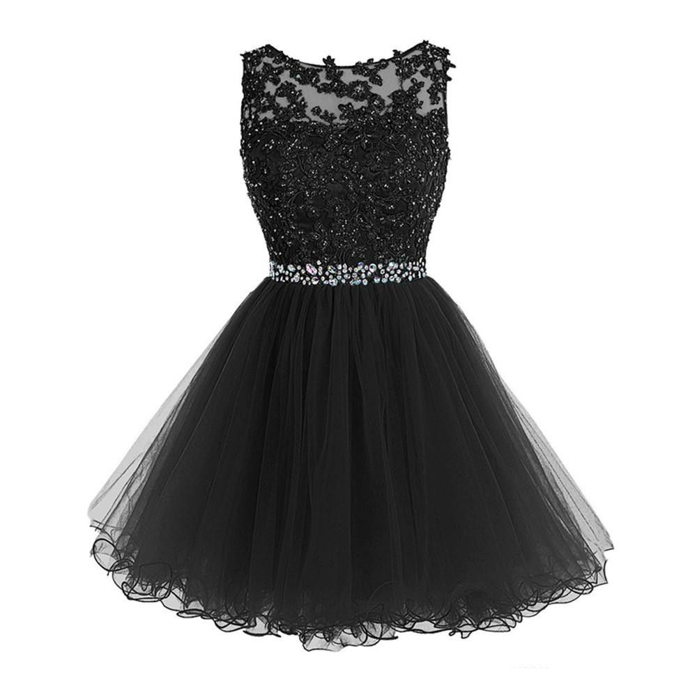 short puffy formal dresses