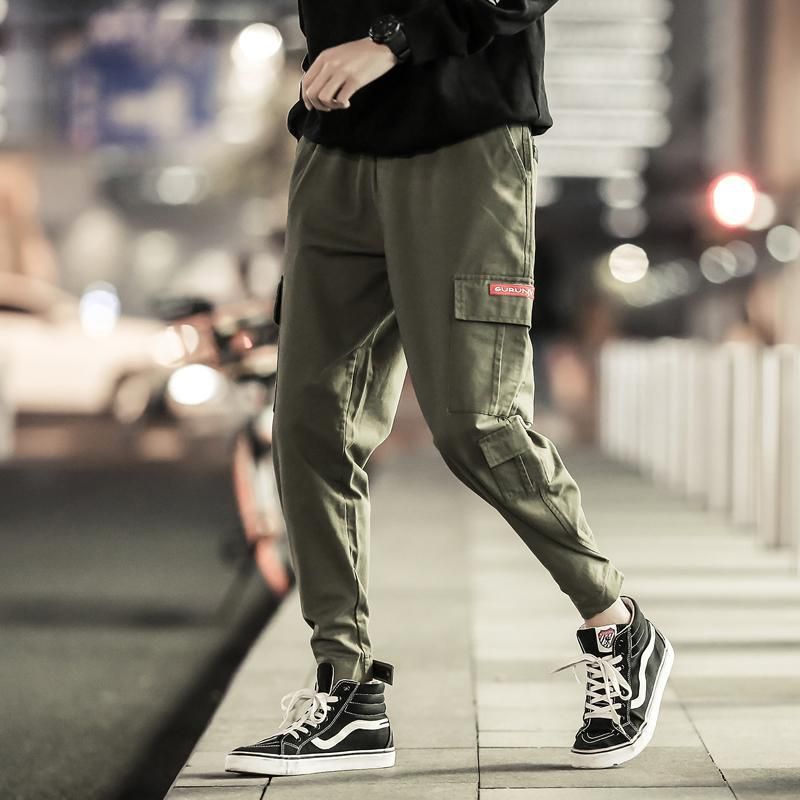 cargo pants cuffed mens