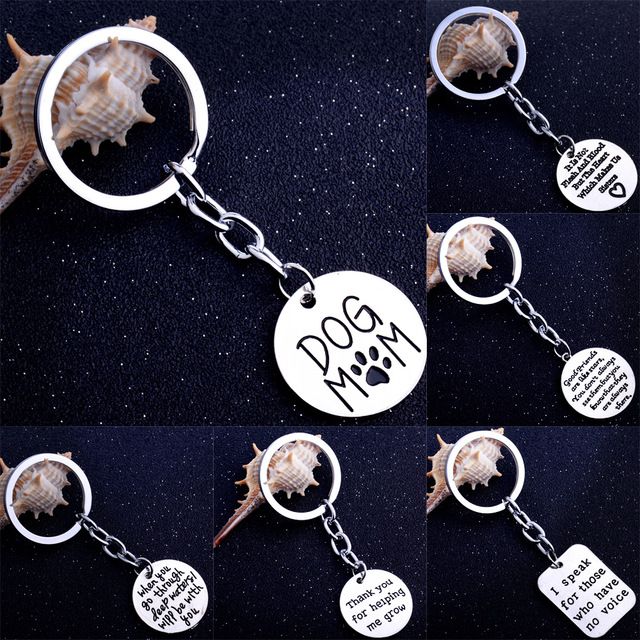 Mother Teacher Sister Best Friends Gifts Keyring Dog Paws Charm Keychain Jewelry Mother Teacher Sister Best Friends Gifts Keyring Dog Paws Charm Keychain Jewelry