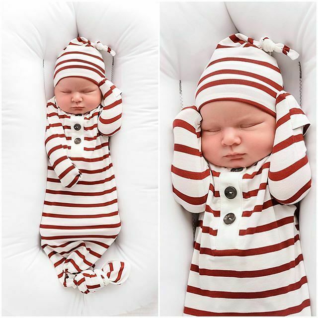 0-6M Newborn Baby Boy Girl Infant Swaddle Wrap Swaddling Blanket Sleeping Bag