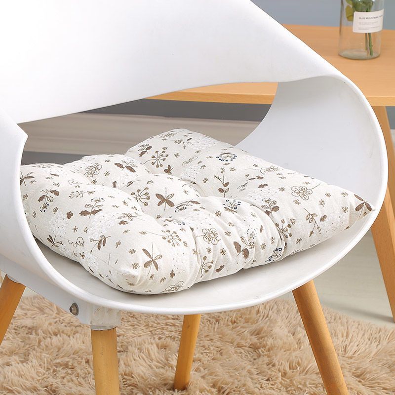 Comfortable Chair Pillow Seat Mat Square Cotton Summer Cushion