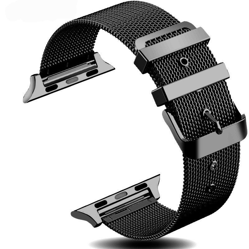 apple watch 3 stainless steel milanese loop
