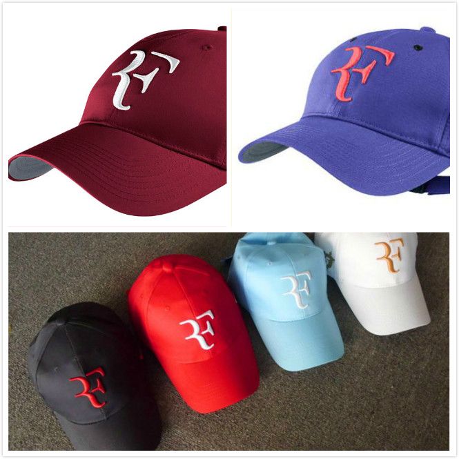 New Arrive Roger Federer Cap Hat RF Hybrid Tennis Hat-Pink 