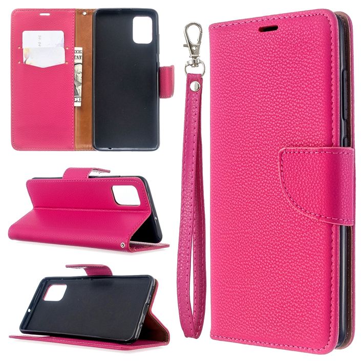 Para Samsung A12 A01 A21 A51 A71 S20 Fe Plus Ultra Huawei P Smart 2021  Carteira Capa De Couro Caixa Pearl Litchi Flip Stand Cartão De  Identificação, BRAND Melhor Qualidade E Preço