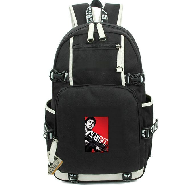 Scarface Rucksack Al Pacino School Bag Cool Film Daypack Out Door