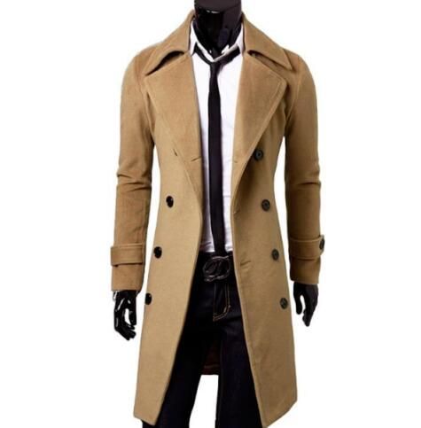 casaco masculino trench coat