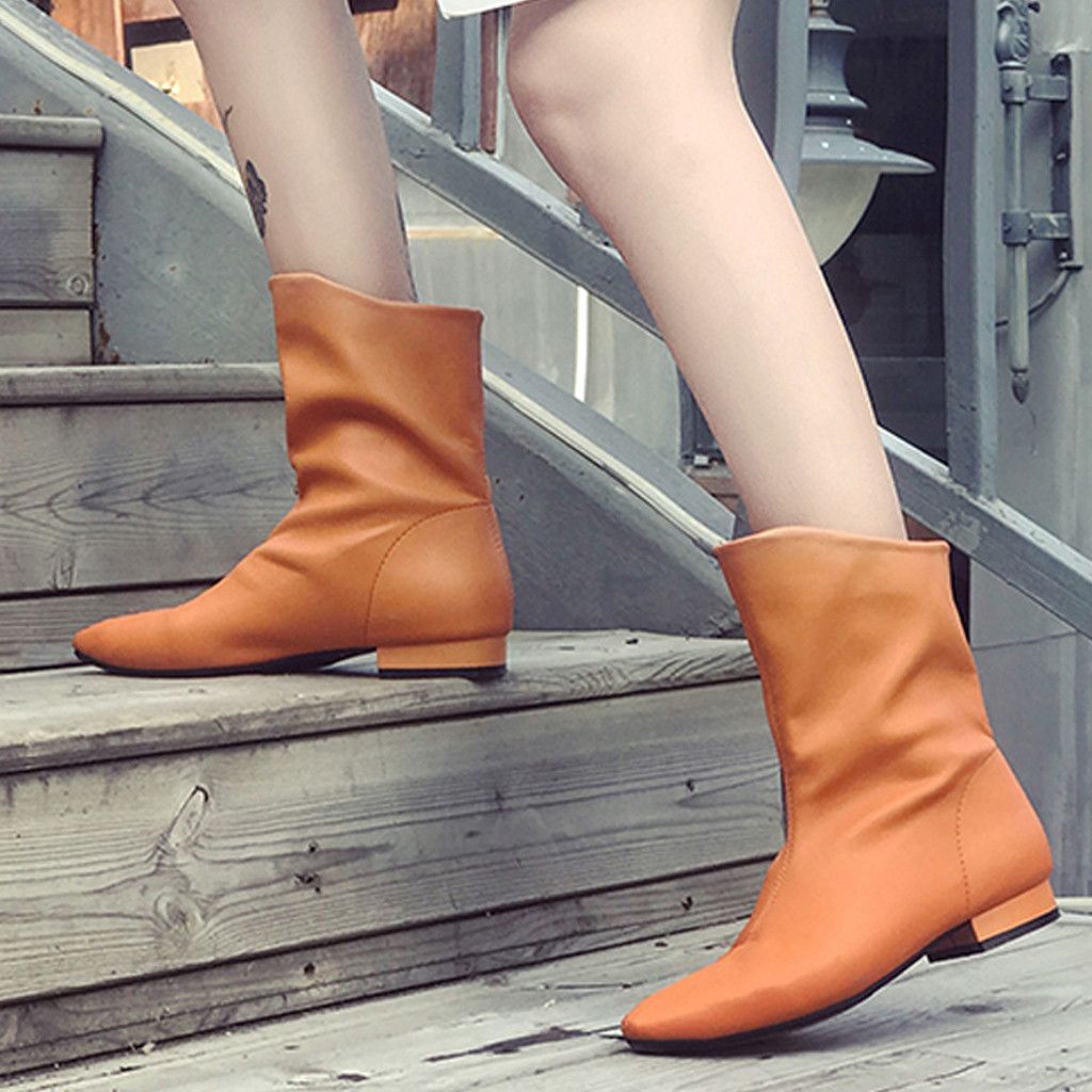 short heel cowboy boots