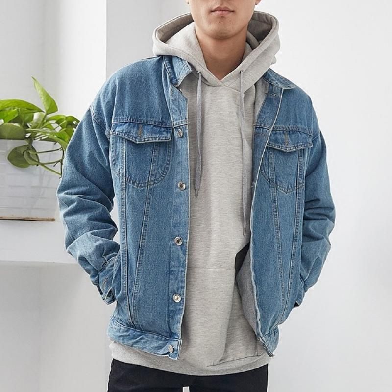 Sale > denim jacket korean > in stock