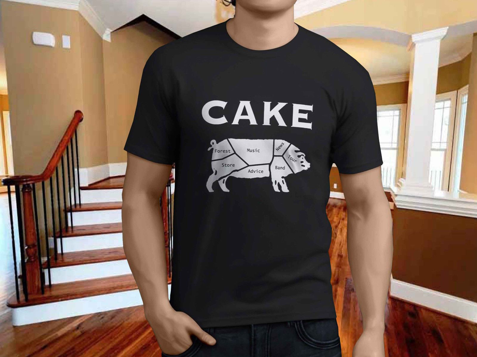 cake band shirt