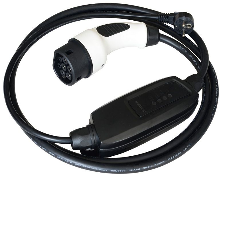 Acheter Duosida Iec62196 Type 2 Ev 16a Francais Connecteur Chargeur Controleur Boite Modele 2 Ev Cable De Charge De Maison De Voiture Etanche Avec G De 123 03 Du Gne2010 Dhgate Com