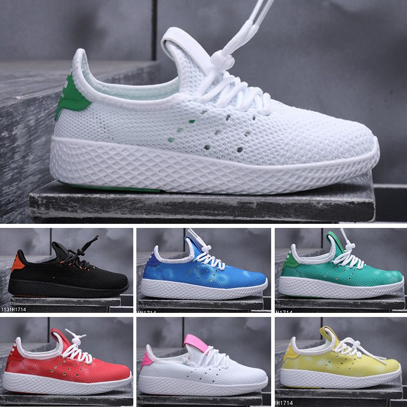 Compre Adidas Pharrell Williams Tennis HU 2018 Nuevo Llega Pharrell  Williams X Stan Smith Tenis HU Primeknit Hombres Mujeres Niños Zapatos  Transpirables EUR 24 35 Envío Gratis A 0,02 € Del Online_reception |  DHgate.Com