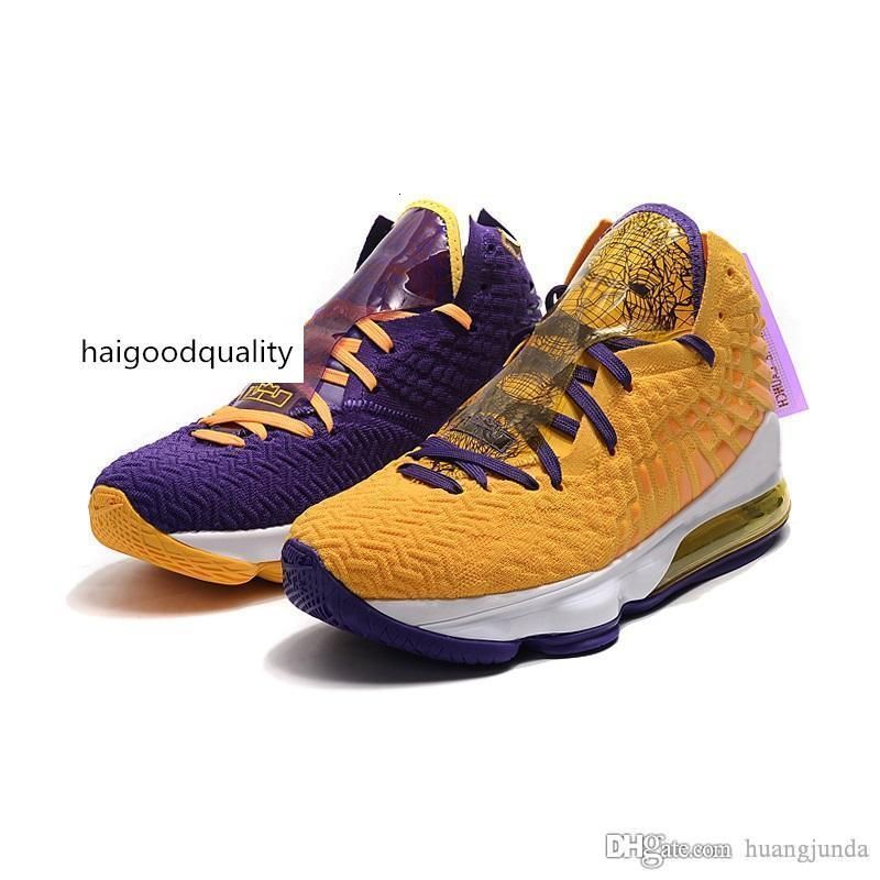 purple and gold mens basketball shoes