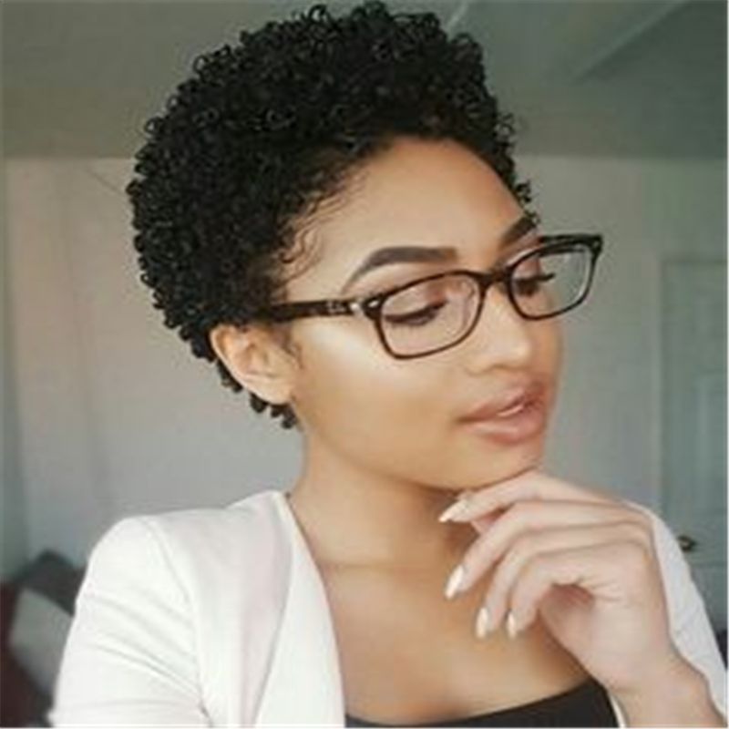 short afro wigs for black women