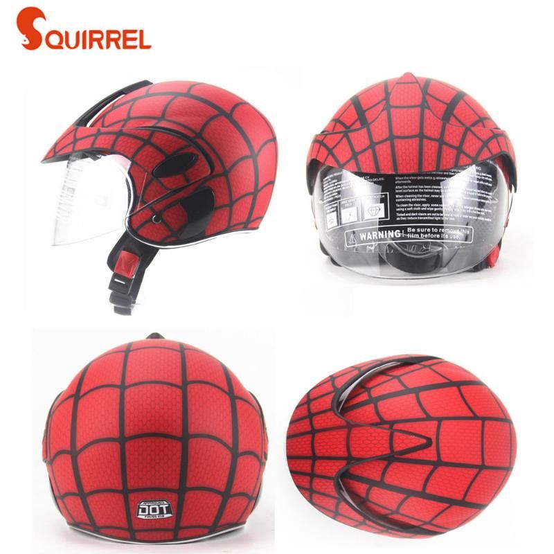 kids open face helmet