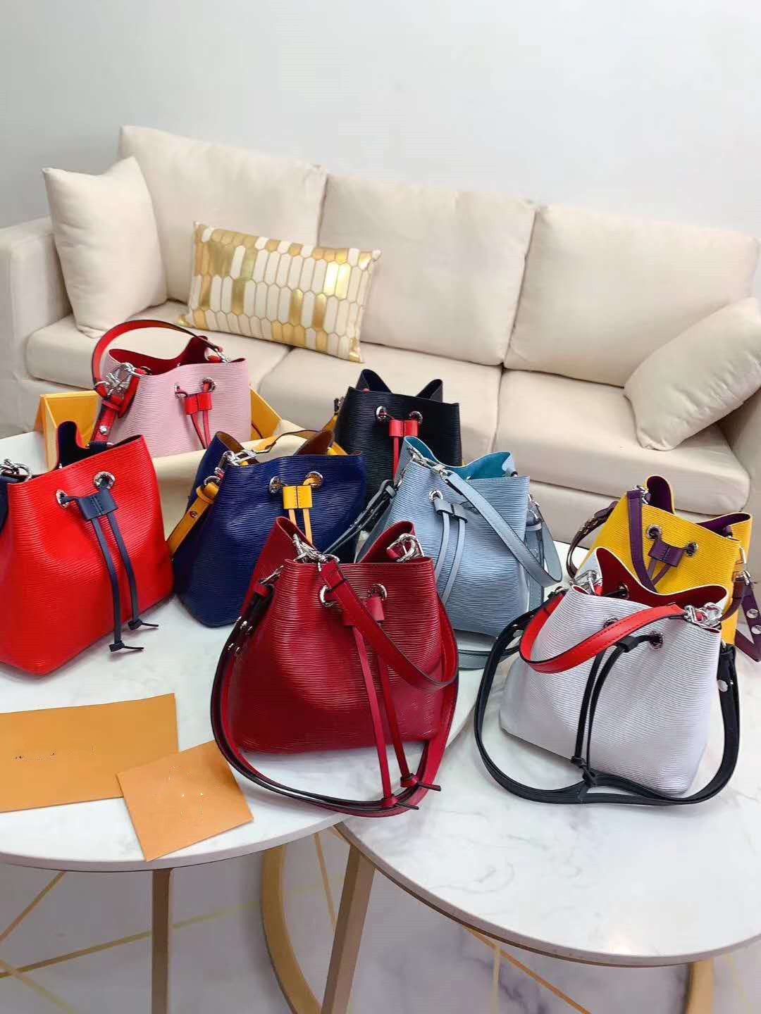 drawstring designer bag