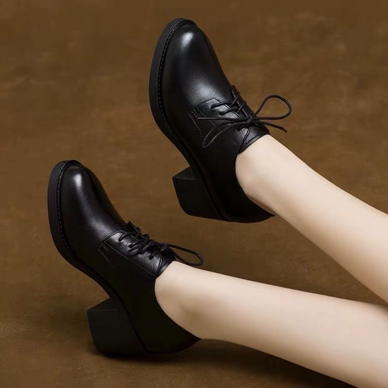 round toe lace up booties